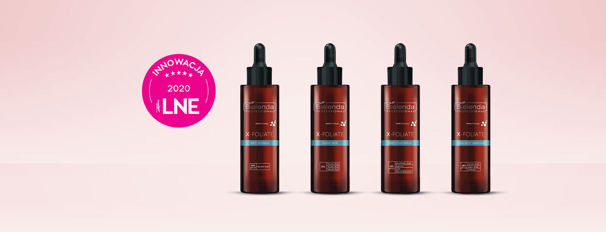 Professional X-Foliate - efektywne peelingi